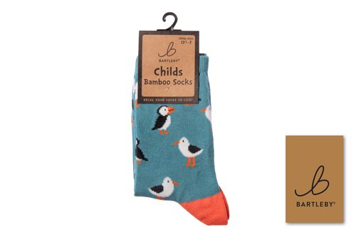 Bamboo Sock Seagull/Puffin (6-3)