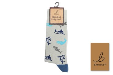 Bamboo Sock Shark Size 6-11
