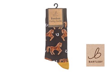 Bamboo Socks Country Horse 4-7
