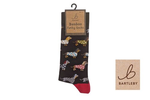 Bamboo Socks Daschsunds 4-7