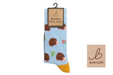 Bamboo Socks Hedgehogs 4-7