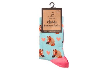 Bamboo Socks Horse Love (6-3)