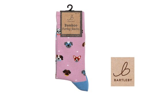 Bamboo Socks Prfct Puppies 4-7