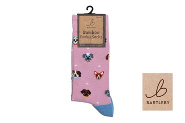 Bamboo Socks Prfct Puppies 4-7