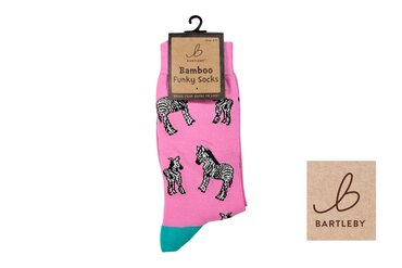 Ziggy Zebra Bamboo Socks (4-7)
