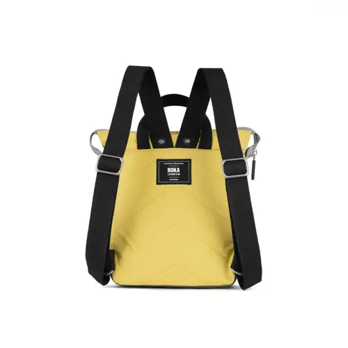 Bantry B Bamboo Black Label Small Recycled Canvas Backpack - image 2