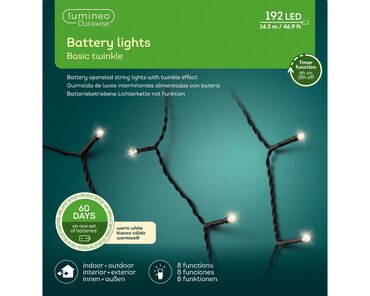 Led Durawise Battery x 192L Warm White/Black Cable - image 5
