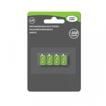 Batteries 1/3 AAA Rechargeable 4pk