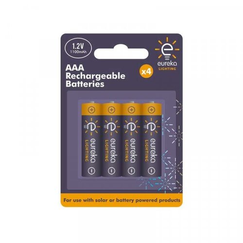 Batteries Rechargeable AAA 4pk