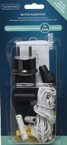 Battery Eliminator 2 x AAA For 3 Items - image 1
