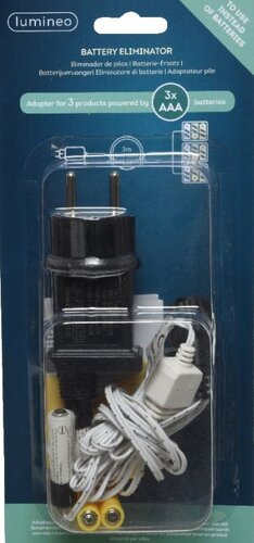 Battery Eliminator 3 x AAA For 3 items - image 1