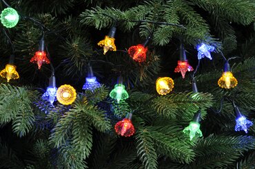 Battery Flower Lights x20 (Multi)