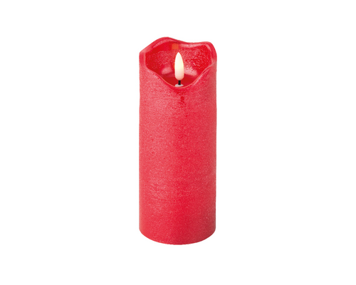 Wax Red Candle 7x17cm (Battery Operated) - image 1