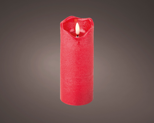 Wax Red Candle 7x13cm (Battery Operated) - image 2