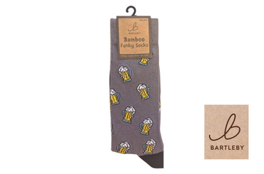 Beer Party Bamboo Socks (6-11)