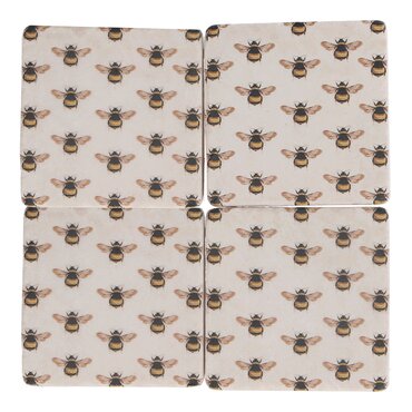 Bees Resin Coaster