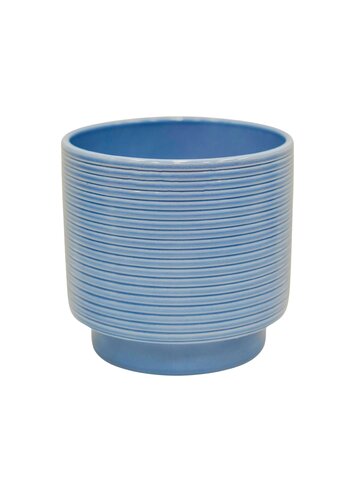 Berlin Blue Ripple Planter 8cm
