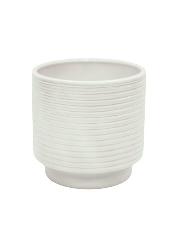Berlin Cream Ripple Planter 10.5cm