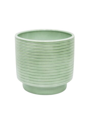 Berlin Green Ripple Planter 8cm