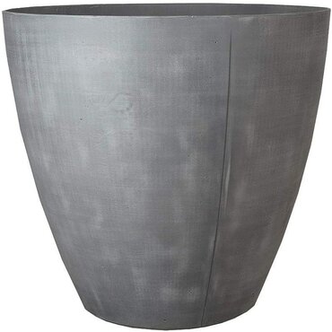 Beton Tall Rnd Planter Dark Grey 53cm - image 1