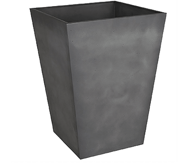 Beton Tall Sq Planter Dark Grey 40cm - image 1