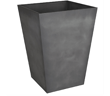 Beton Tall Sq Planter Dark Grey 40cm - image 2