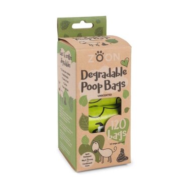 Bio-Compostable Poop Bags - 120 Pack, 8 Rolls - image 2