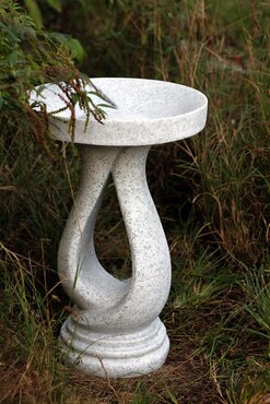 Bird Bath Looping Grey