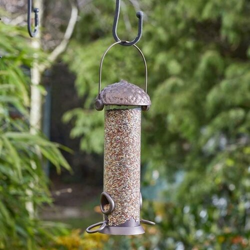 Bird Feeder Acorn Twist Top Seed - image 1