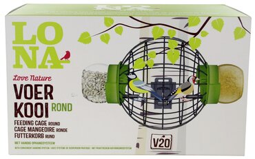 Bird Feeder Cage Round LONA V20 - image 2