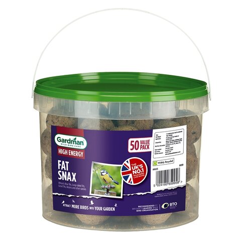 Bird Food Fat Snax Tub (50) - image 1