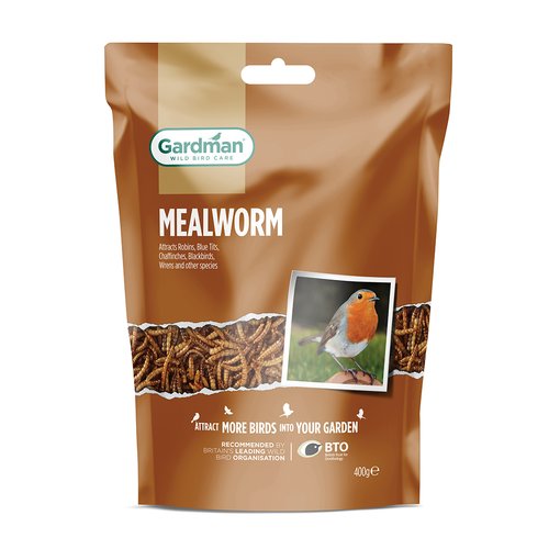 Bird Food Mealworm 400g Pouch - image 1