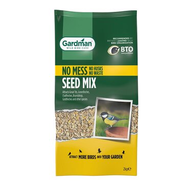 Bird Food No Mess Seed Mix 2Kg