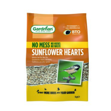 Bird Food Sunflower Hearts 1Kg