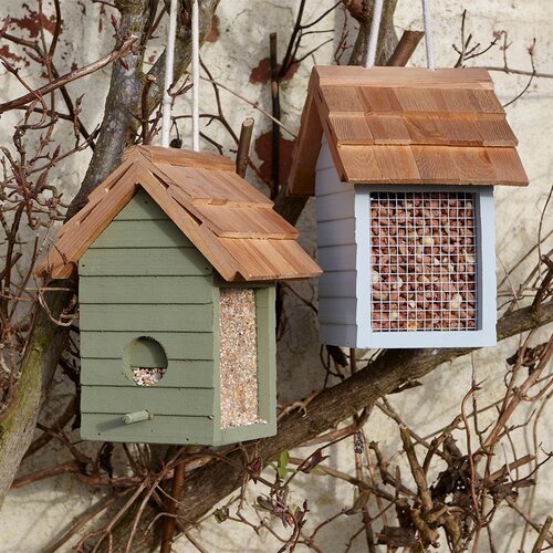 Bird Seed Feeder Beach Hut - image 2