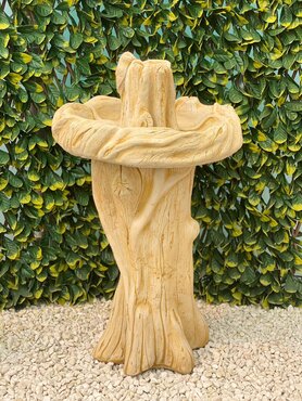 Birdbath Blue Tit Sandstone - image 1