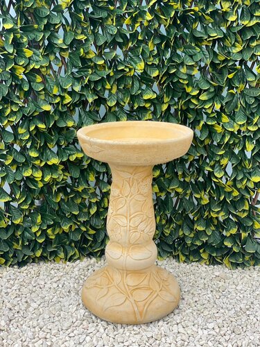 Birdbath Buddleia Sandstone