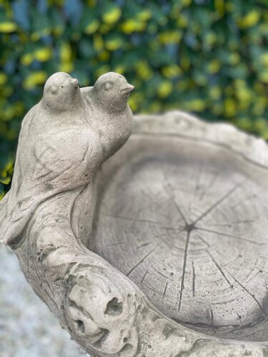 Birdbath Dove Pedestal Sherwood - image 2