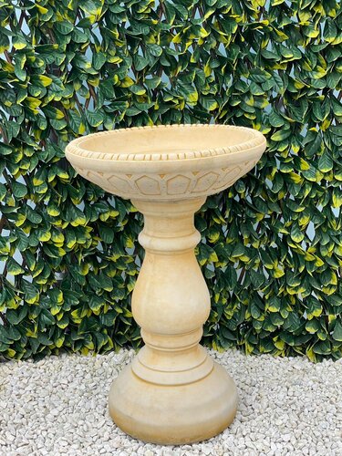 Birdbath Edwardian Lge Sandstone