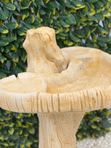 Birdbath Nuthatch Sandstone - image 2