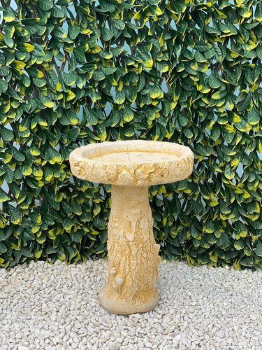 Birdbath Silver Birch Sandstone