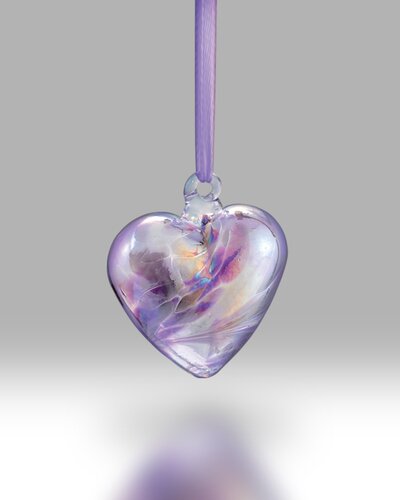 Birth Gem Heart (June Pearl)