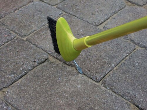Block Paving Brush Set, with telescopic handle! - image 1