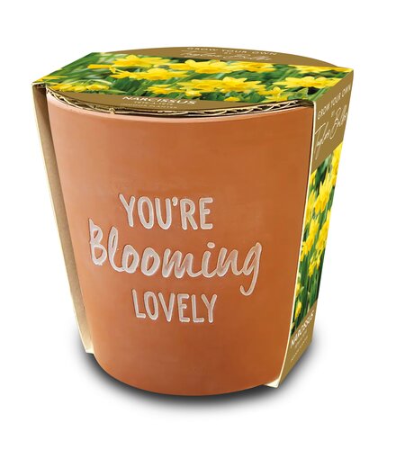 Blooming Lovely Terracotta Pot