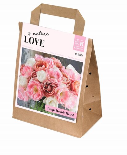 Bouquet Double Pastel Tulip Collection