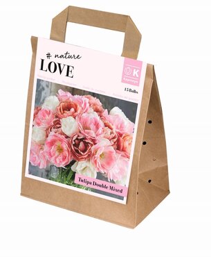Bouquet Double Pastel Tulip Collection