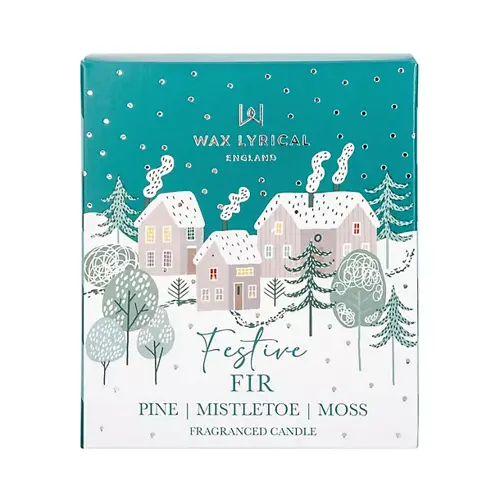 Boxed Candle 'Festive Fir' - image 2