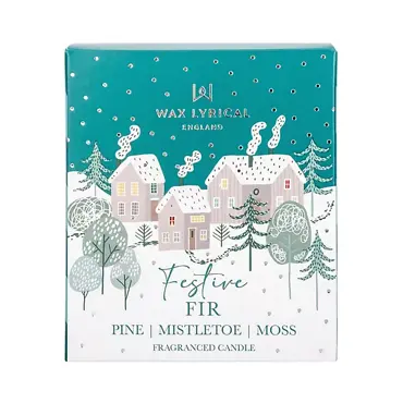 Boxed Candle 'Festive Fir' - image 2