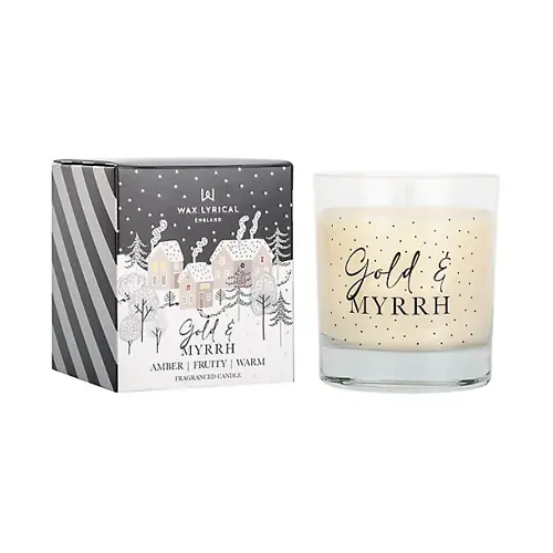Boxed Candle 'Gold & Myrrh' - image 1