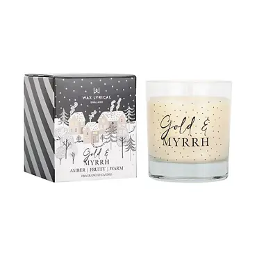 Boxed Candle 'Gold & Myrrh' - image 1